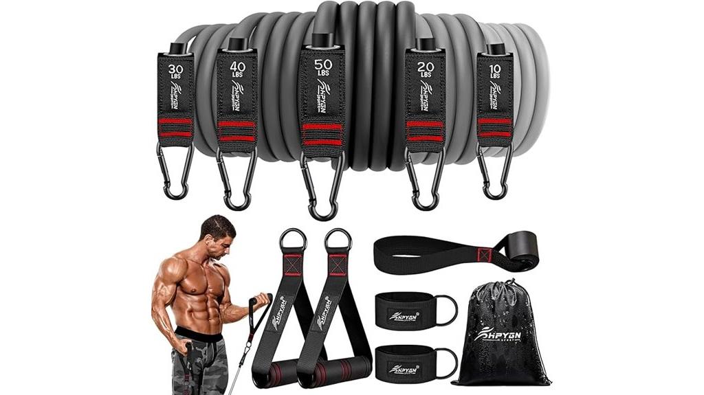 resistance band exercise set