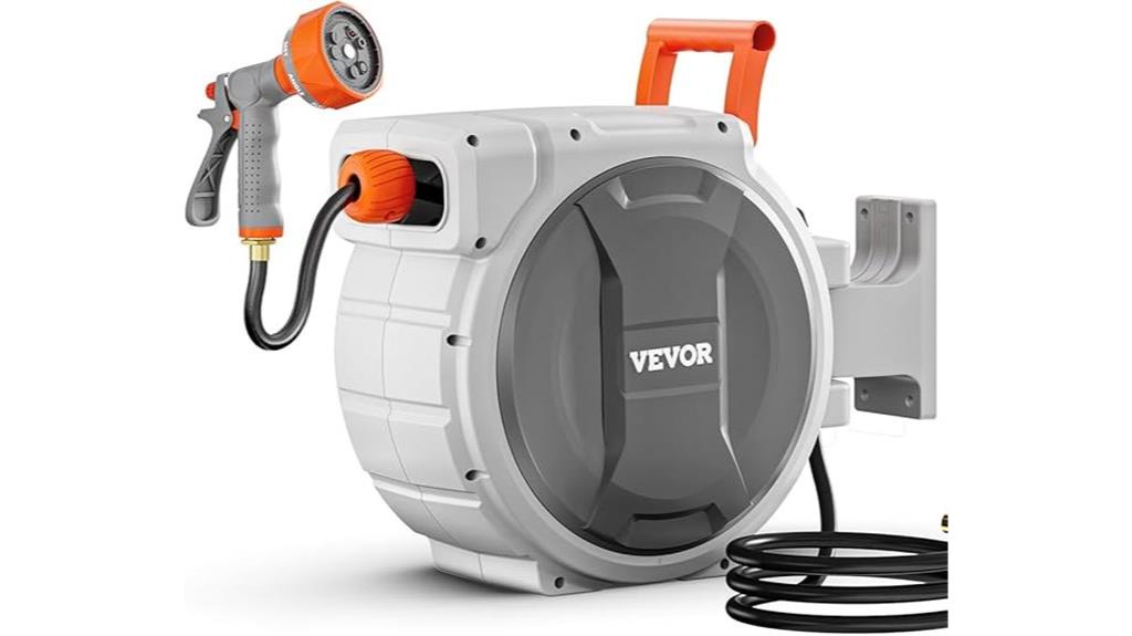 retractable garden hose reel
