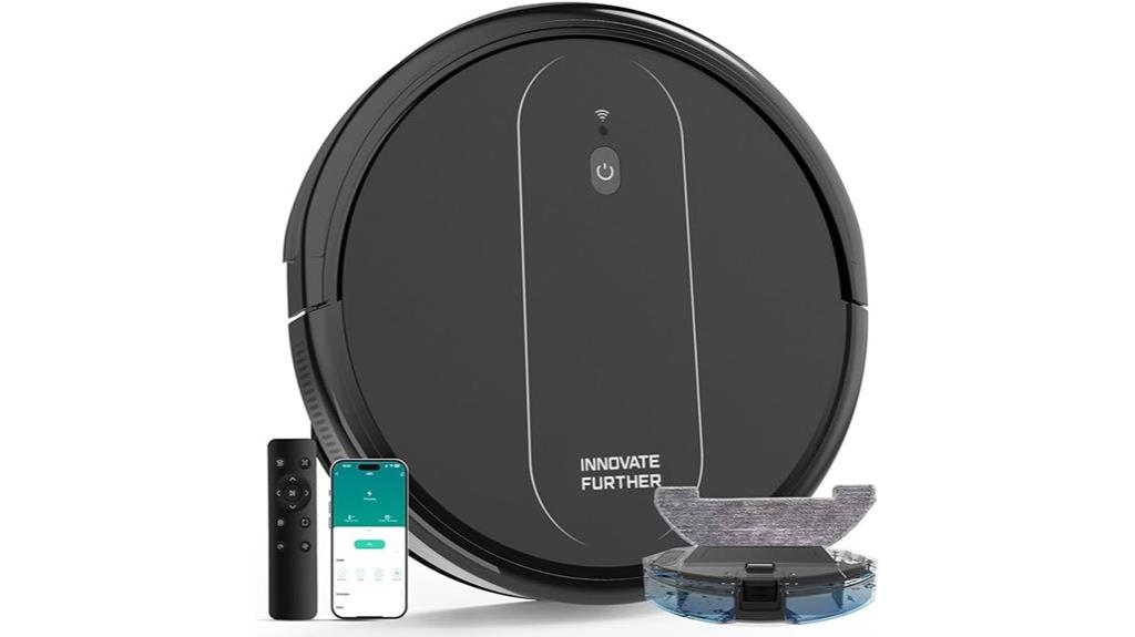robotic vacuum mop control