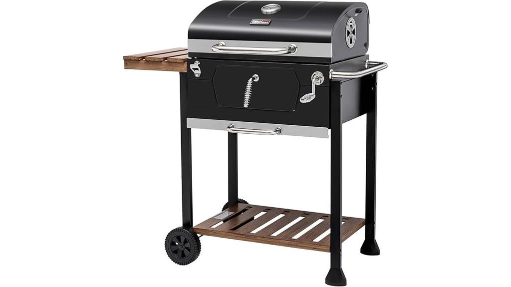 royal gourmet 24 inch charcoal grill