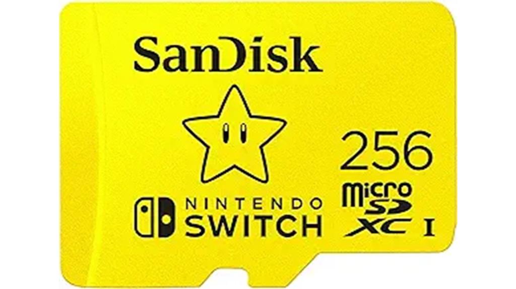 sandisk nintendo switch storage