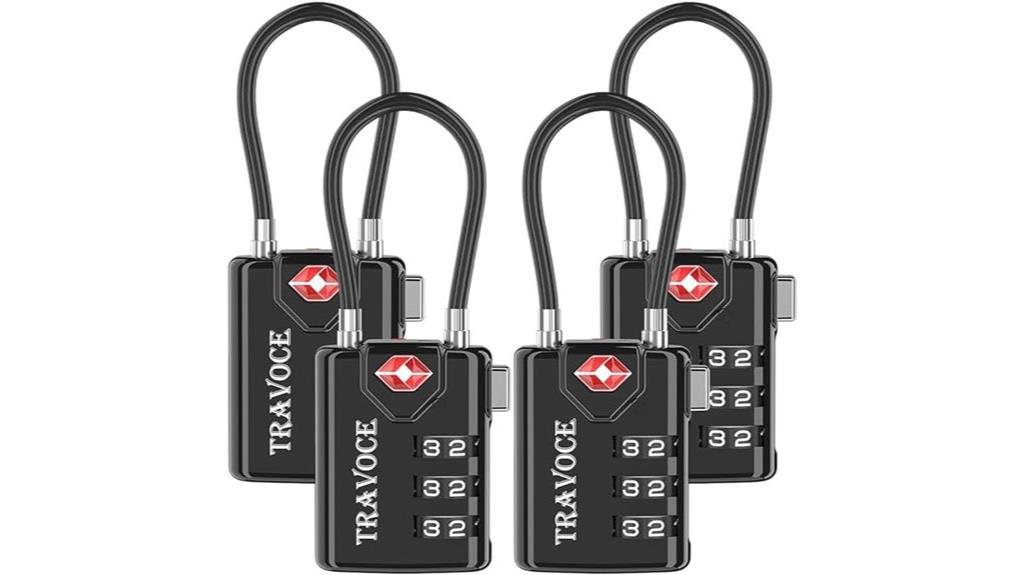 secure tsa approved luggage locks
