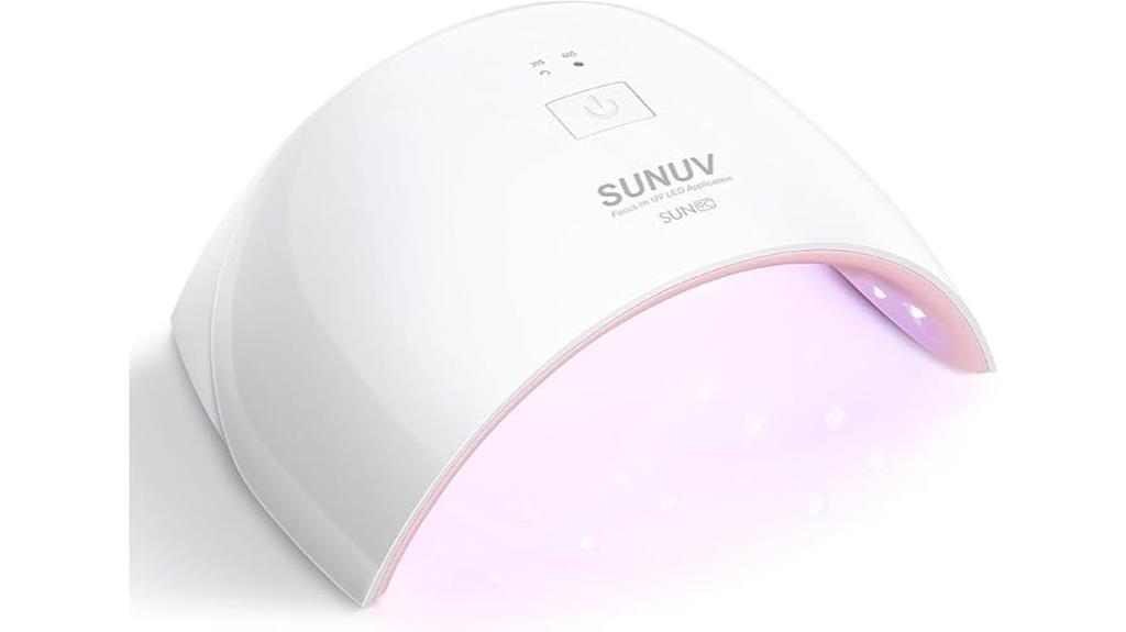 sensor controlled gel nail lamp