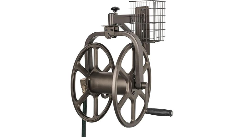 single arm hose reel