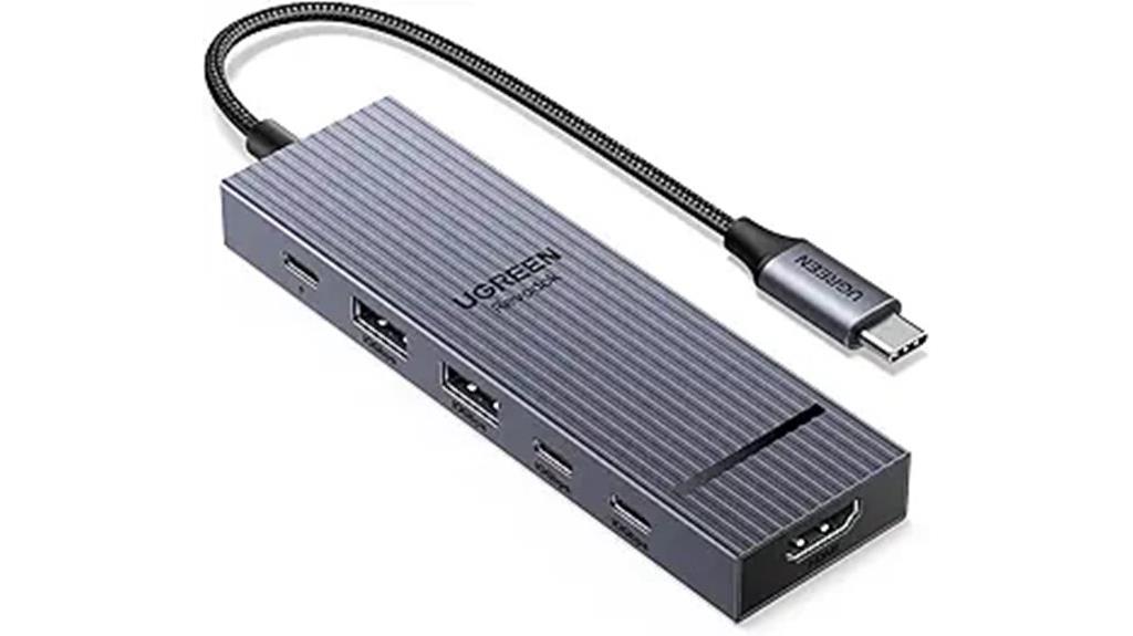 six in one usb c hub