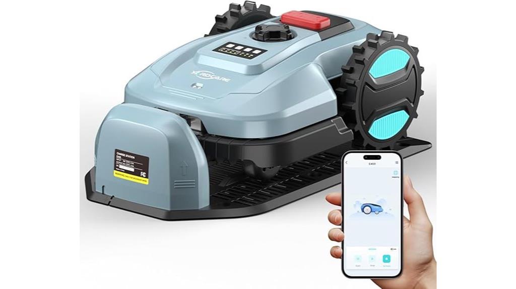 smart app controlled mower