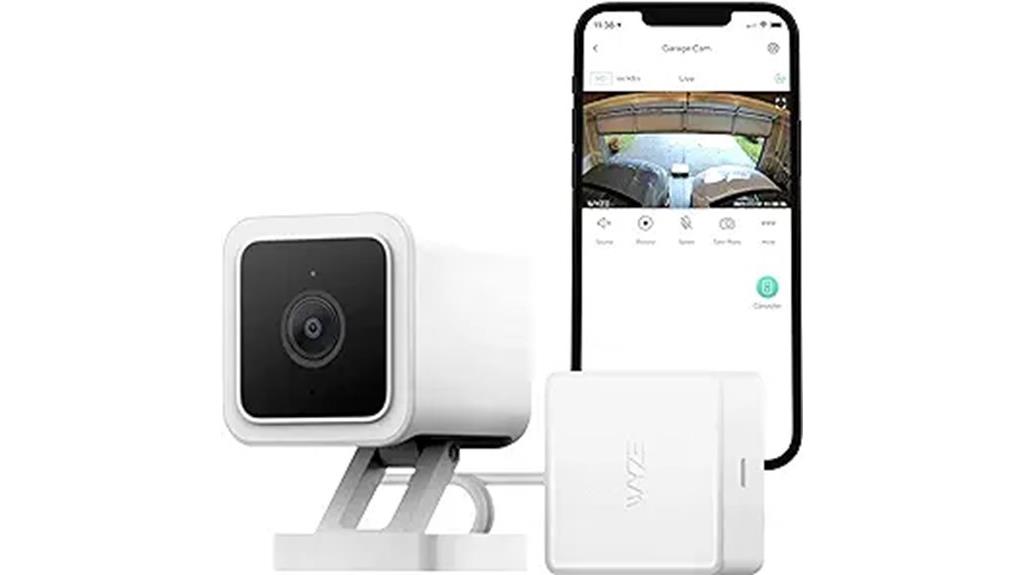 smart garage door camera