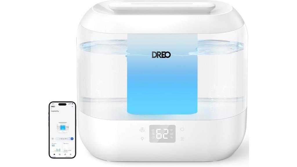 smart humidifier with app