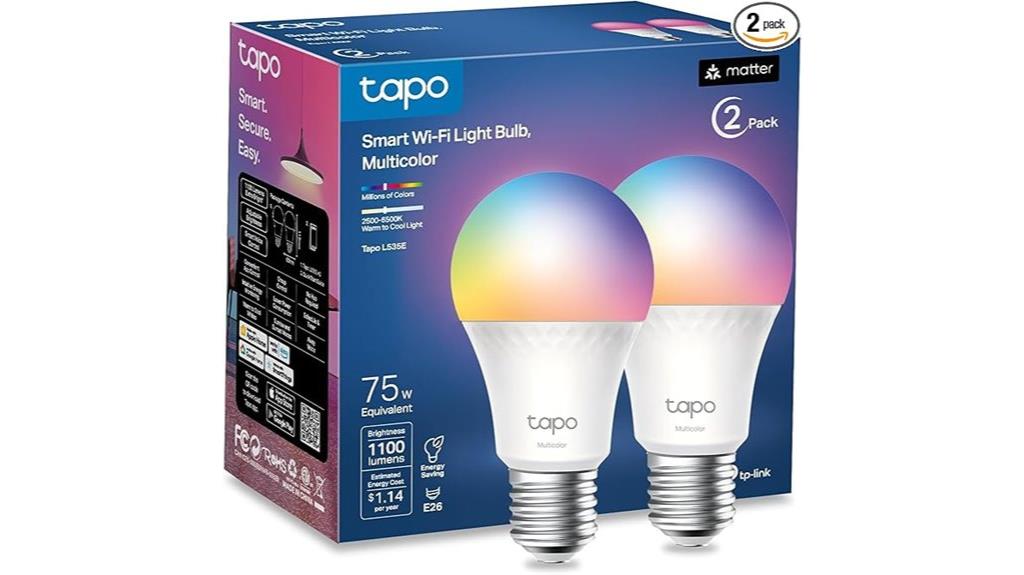 smart tapo light bulbs