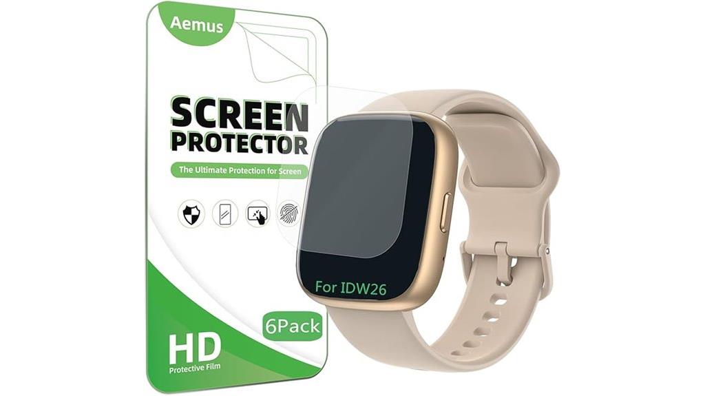 smartwatch screen protector pack