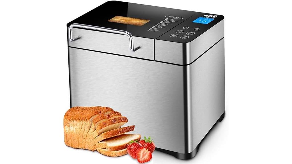stainless steel bread maker