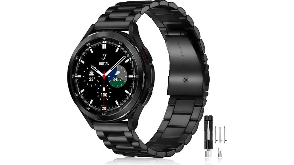 stainless steel samsung watch band
