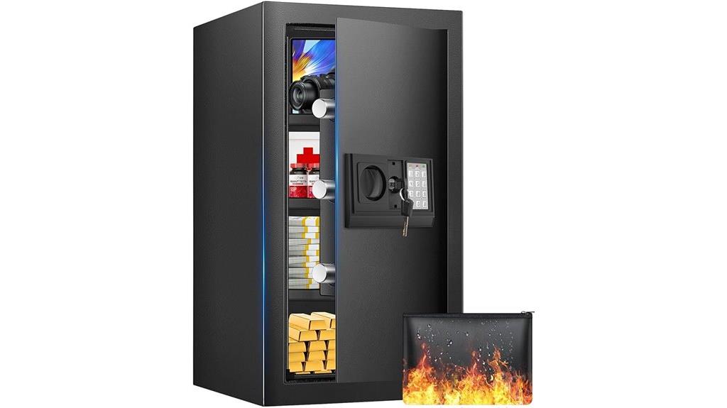 tall fireproof waterproof safe