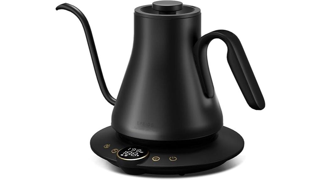 temperature controlled electric kettle