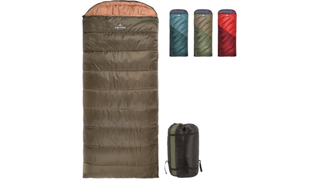 teton celsius sleeping bag