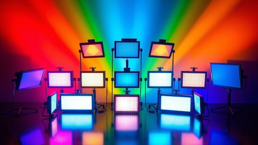 top led video lights