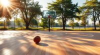 top outdoor basketball hoops