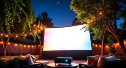top outdoor movie projectors