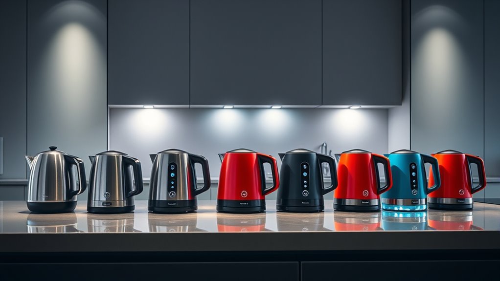 top stylish fast electric kettles