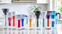 top water filter pitchers