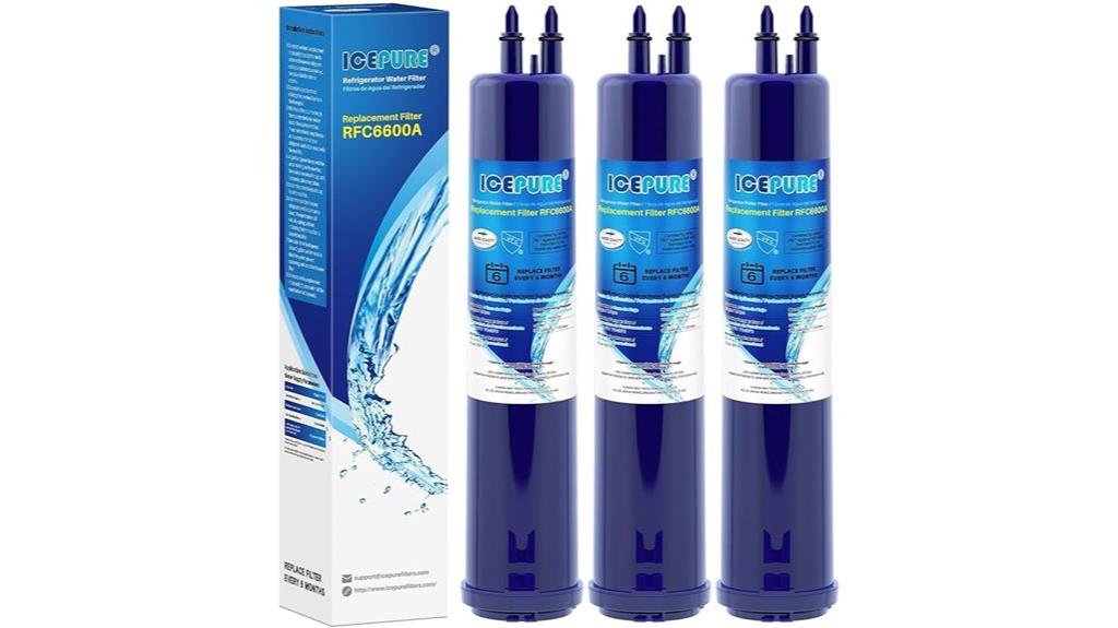 triple pack refrigerator filters
