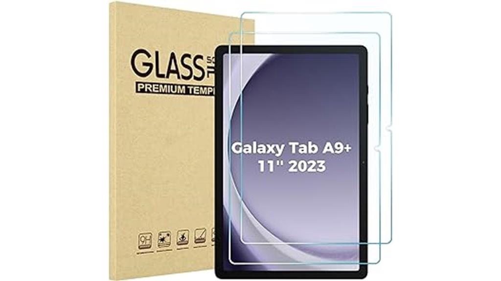 two pack galaxy tab protectors