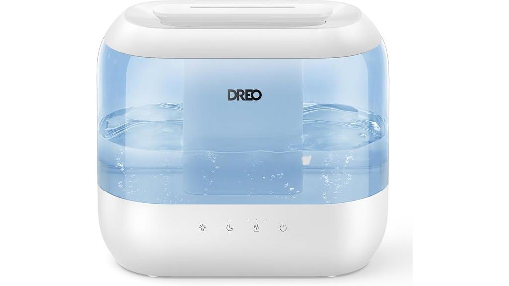 ultrasonic humidifier with nightlight