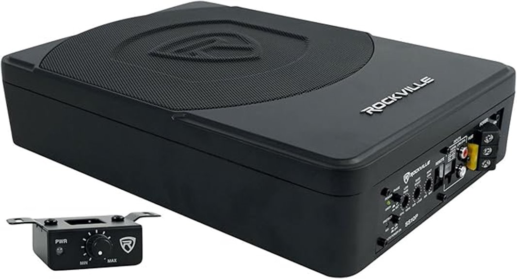 under seat 800w subwoofer