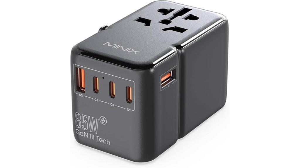 universal travel adapter with usb