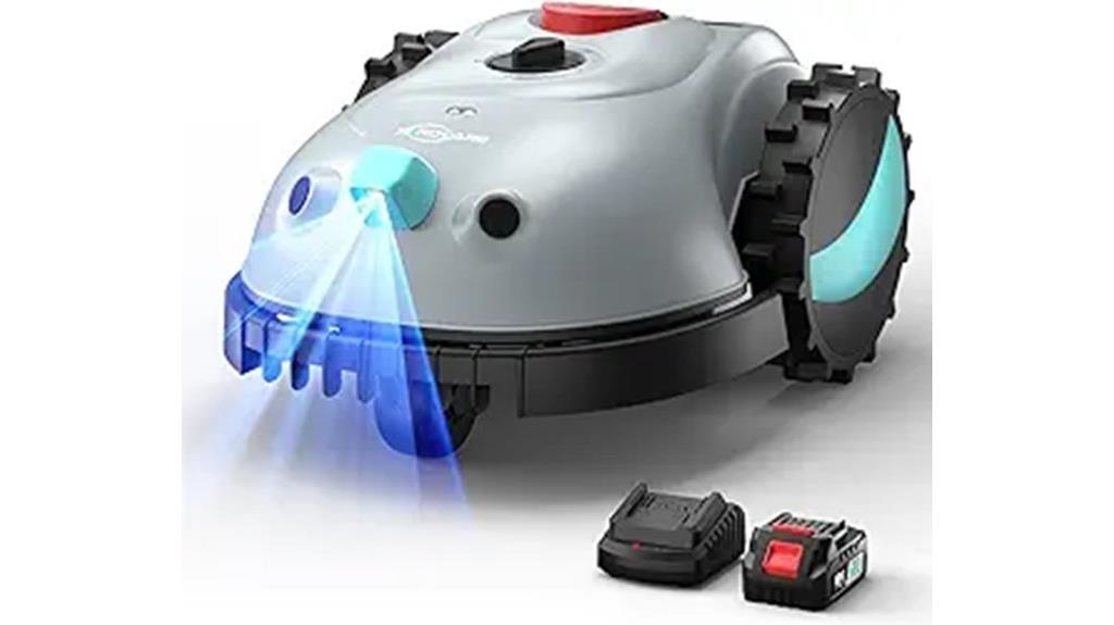 v100 obstacle avoidance mower