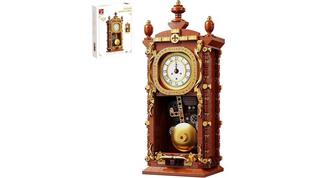 vintage clock building set