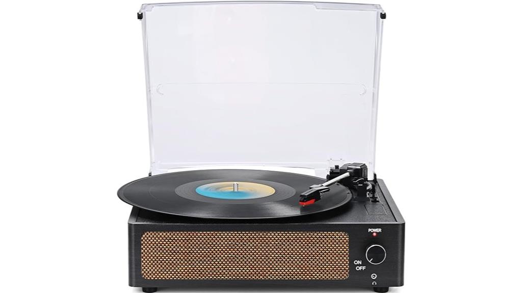 vinyl player bluetooth speakers