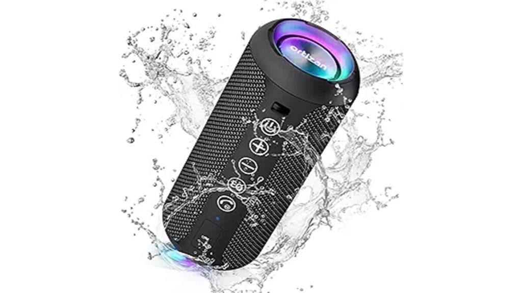 waterproof bluetooth speaker with deep bass