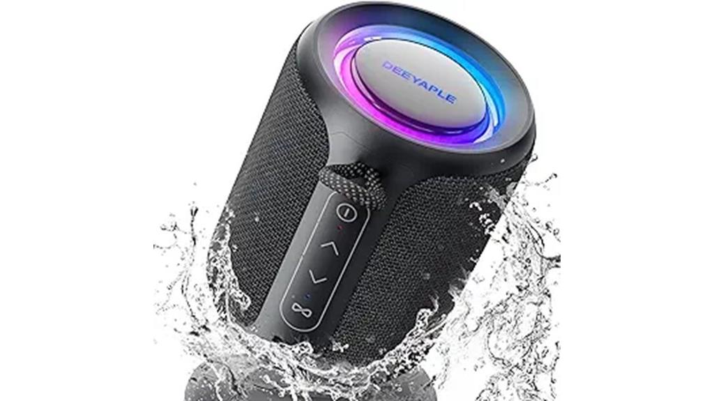 waterproof portable bluetooth speaker