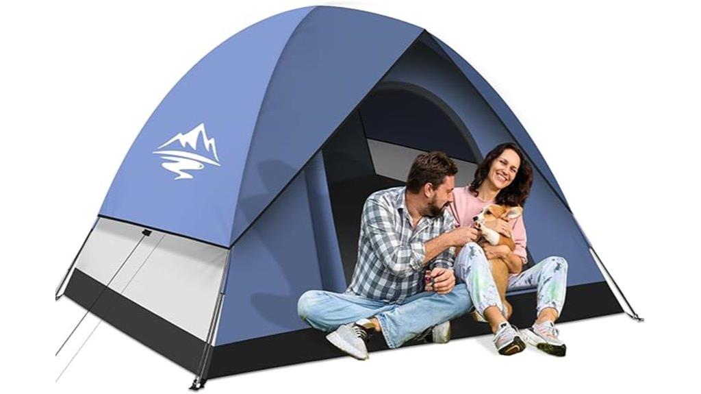 waterproof windproof camping tent