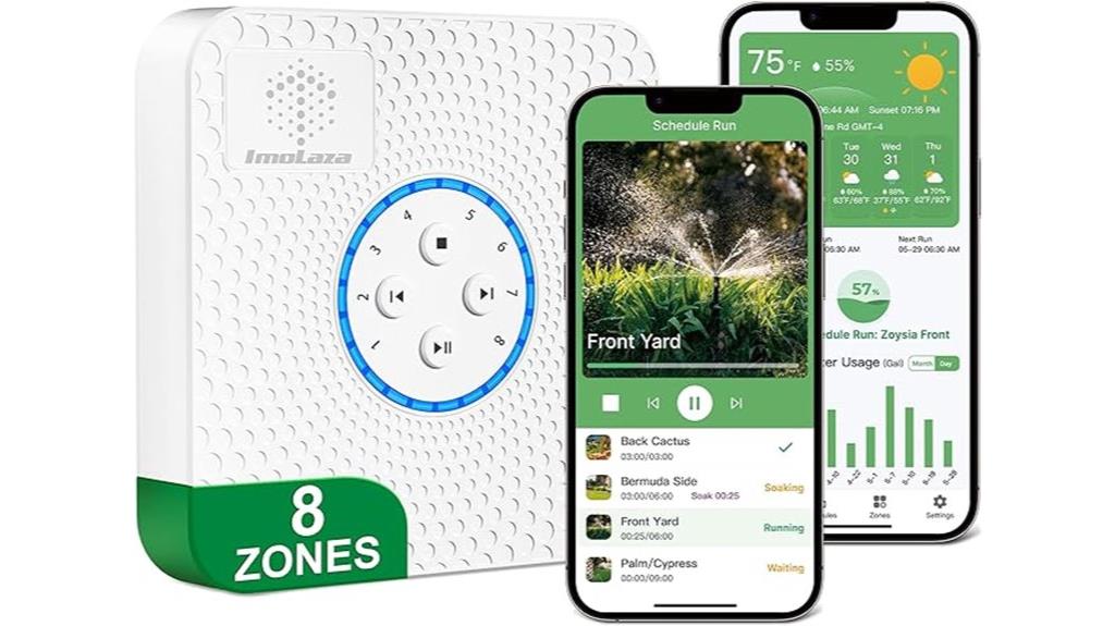 wifi app controlled sprinkler