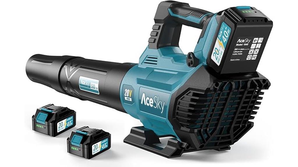 wireless blower kit included