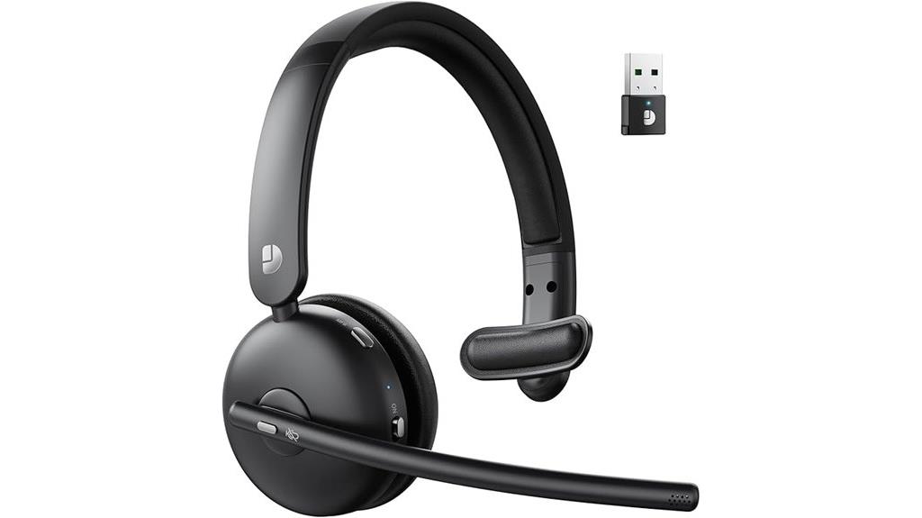 wireless bluetooth headset with mic