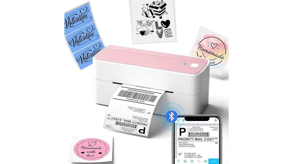 wireless bluetooth label printer