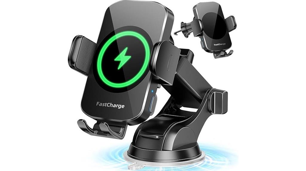 wireless charging phone holder