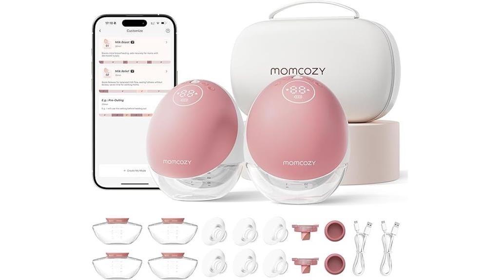 wireless double breast pump
