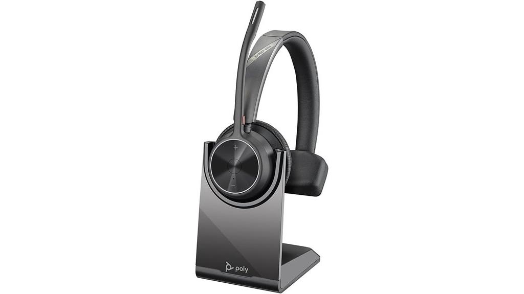 wireless headset with charging station