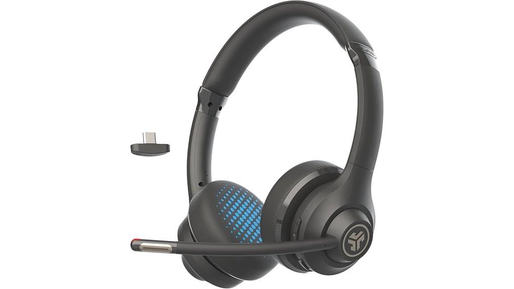 wireless headset with mic