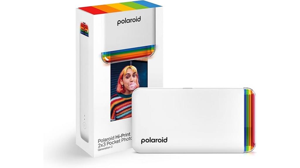 wireless portable photo printer