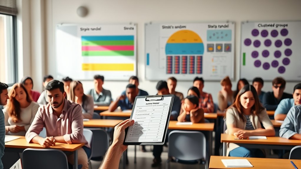 choosing appropriate sampling methods