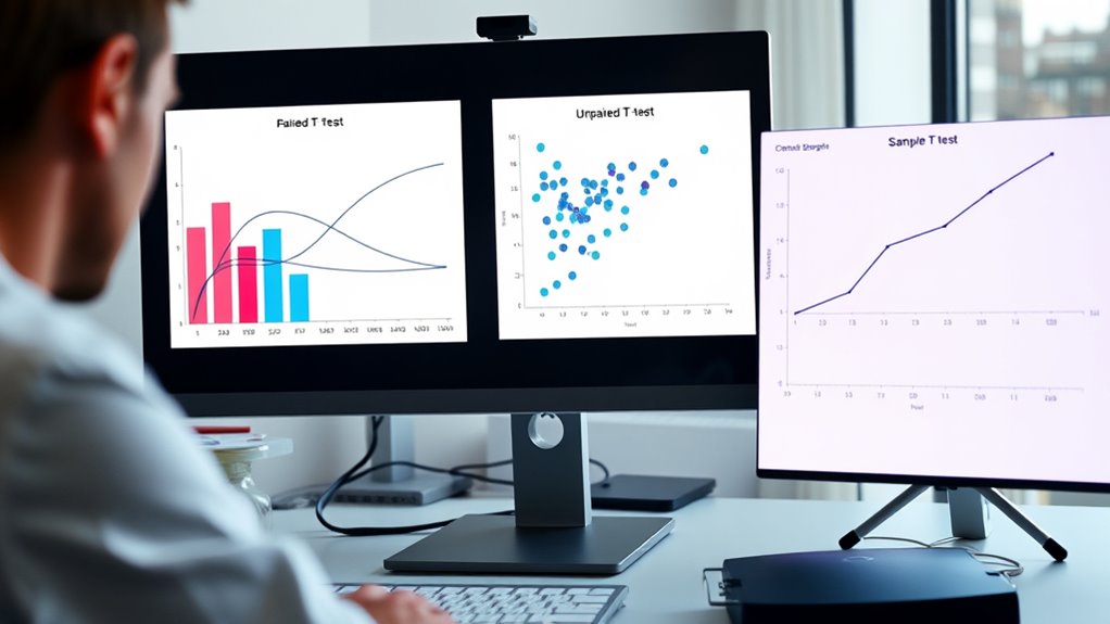 choosing the correct t test