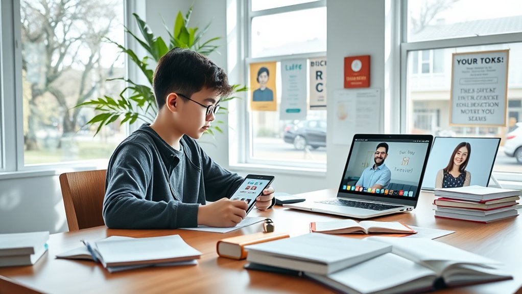 combine tutoring with self study