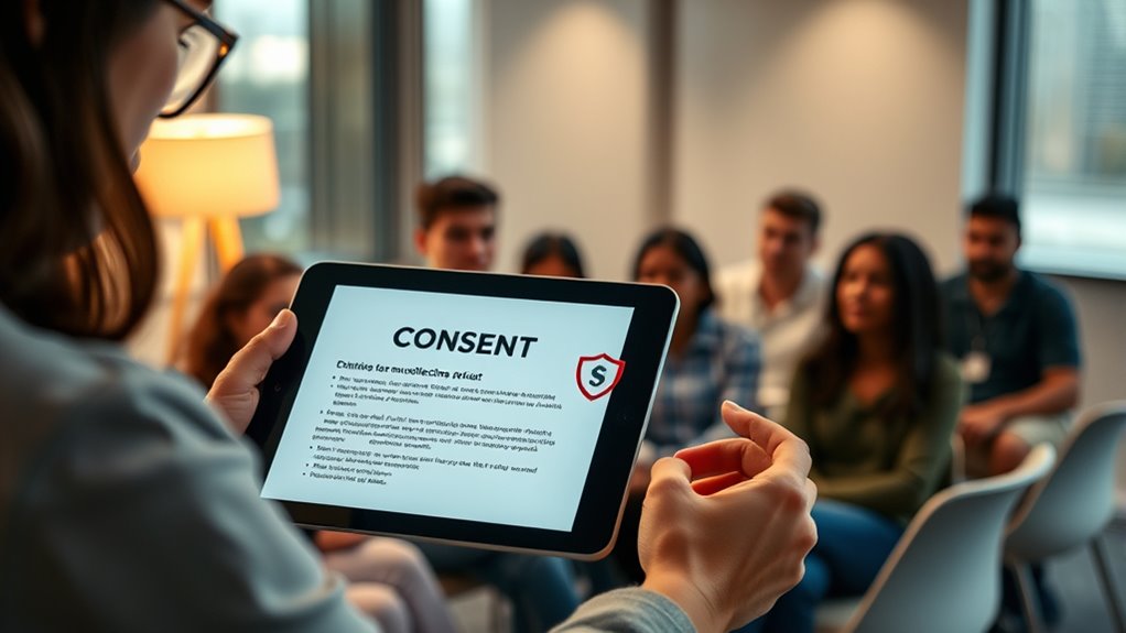 consent and privacy safeguards