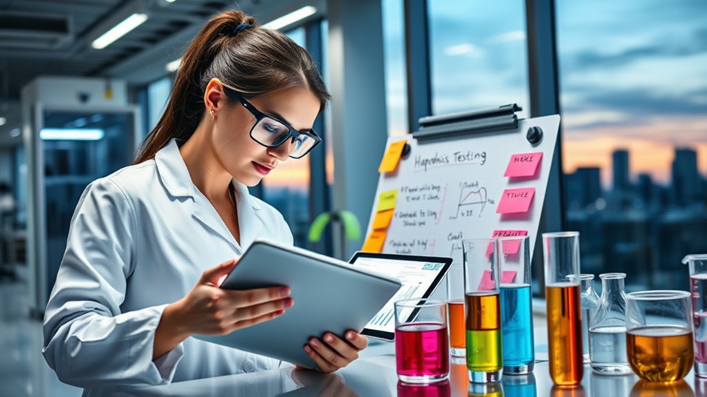 hypotheses assumptions significance interpretation