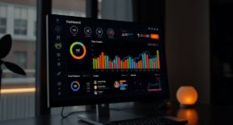 interactive dashboard micro animations